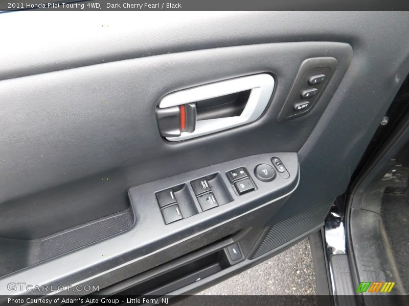Dark Cherry Pearl / Black 2011 Honda Pilot Touring 4WD