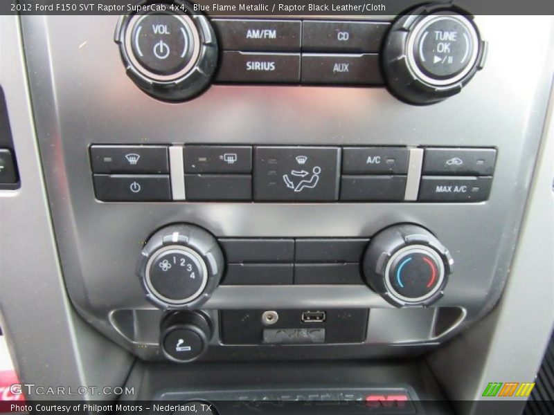 Controls of 2012 F150 SVT Raptor SuperCab 4x4