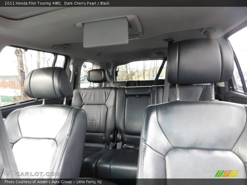 Dark Cherry Pearl / Black 2011 Honda Pilot Touring 4WD