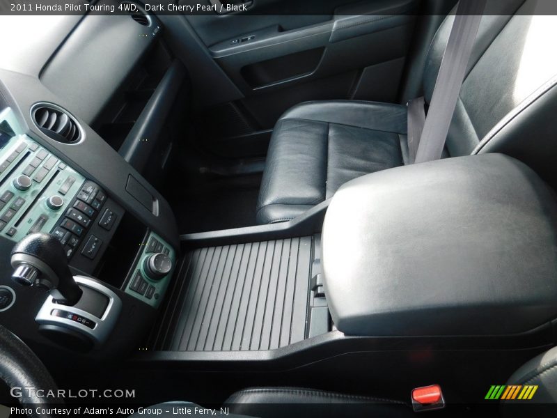 Dark Cherry Pearl / Black 2011 Honda Pilot Touring 4WD