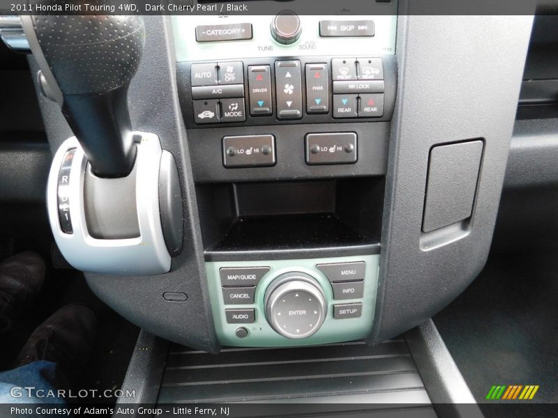 Dark Cherry Pearl / Black 2011 Honda Pilot Touring 4WD