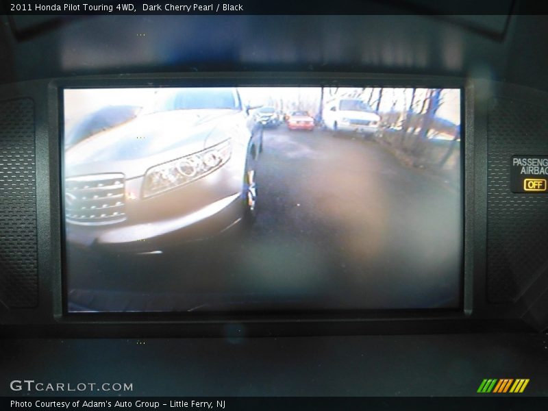 Dark Cherry Pearl / Black 2011 Honda Pilot Touring 4WD