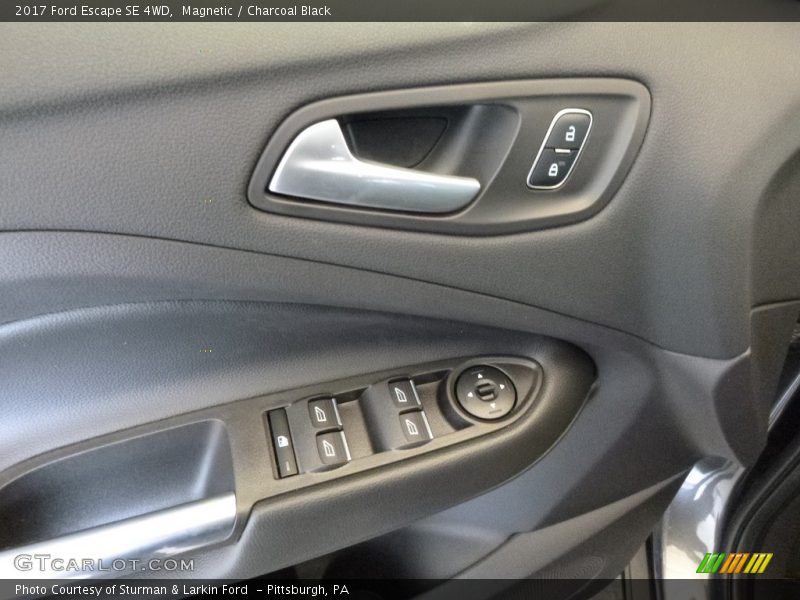 Magnetic / Charcoal Black 2017 Ford Escape SE 4WD