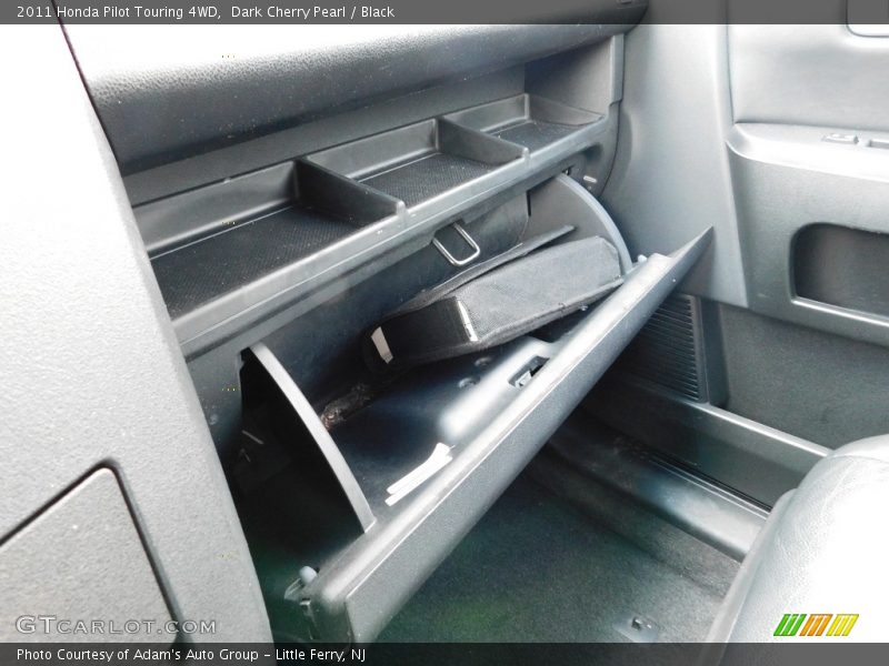 Dark Cherry Pearl / Black 2011 Honda Pilot Touring 4WD