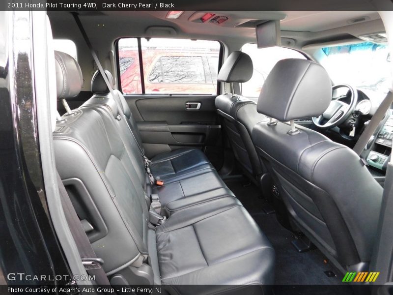 Dark Cherry Pearl / Black 2011 Honda Pilot Touring 4WD