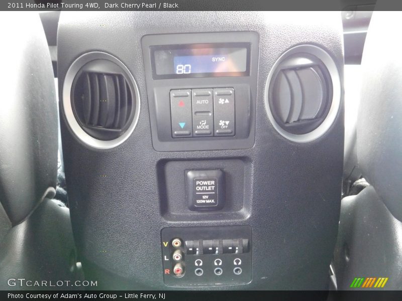 Dark Cherry Pearl / Black 2011 Honda Pilot Touring 4WD