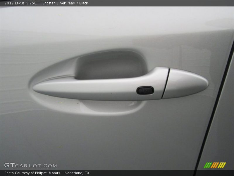 Tungsten Silver Pearl / Black 2012 Lexus IS 250