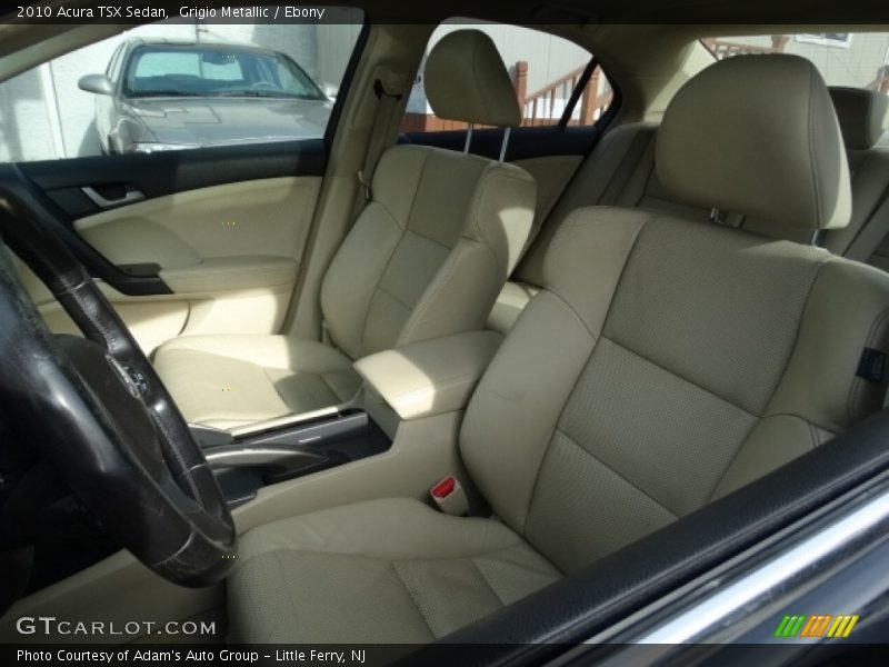 Grigio Metallic / Ebony 2010 Acura TSX Sedan