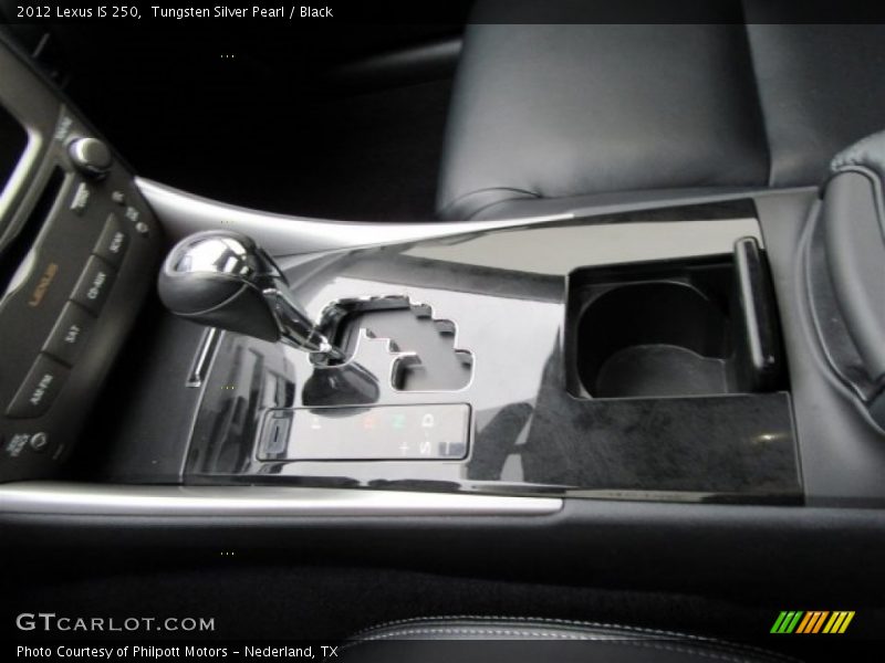 Tungsten Silver Pearl / Black 2012 Lexus IS 250