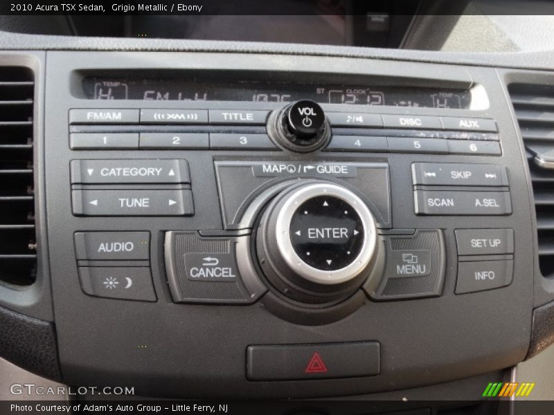 Grigio Metallic / Ebony 2010 Acura TSX Sedan