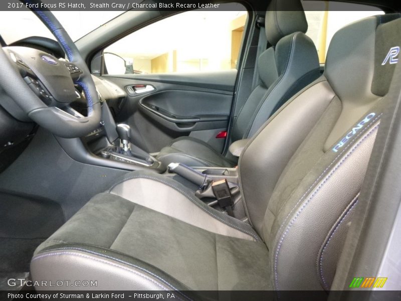 Front Seat of 2017 Focus RS Hatch