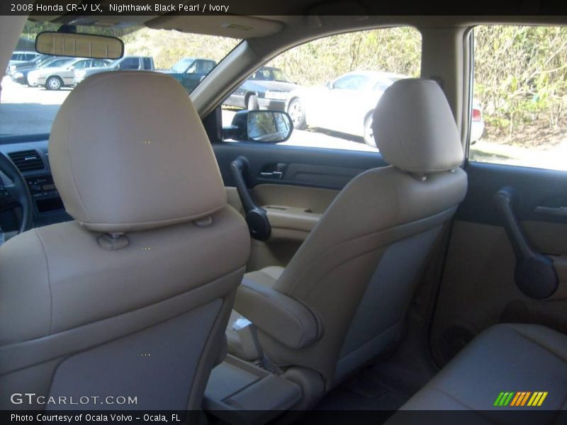 Nighthawk Black Pearl / Ivory 2008 Honda CR-V LX