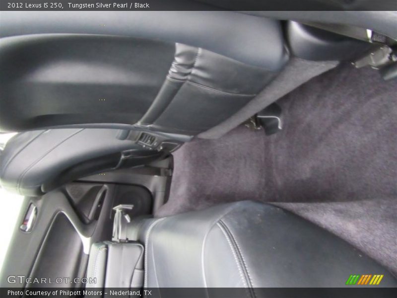 Tungsten Silver Pearl / Black 2012 Lexus IS 250
