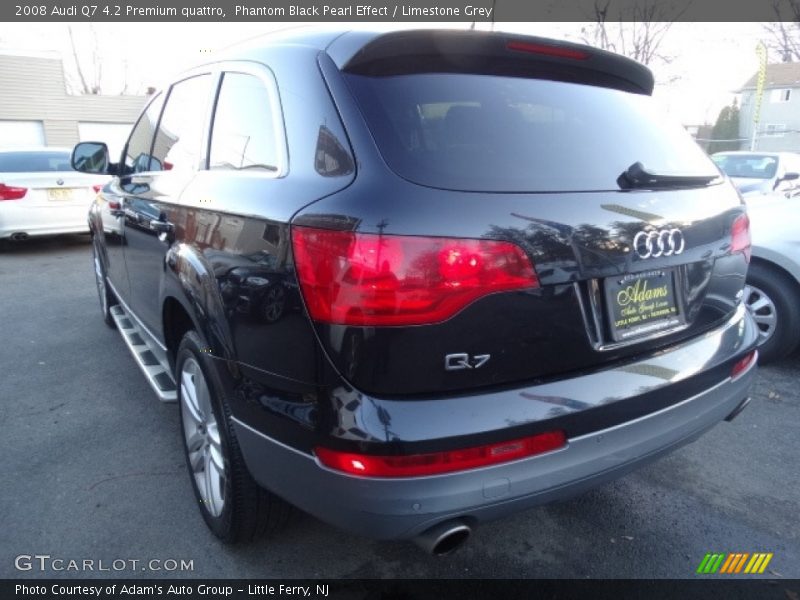 Phantom Black Pearl Effect / Limestone Grey 2008 Audi Q7 4.2 Premium quattro