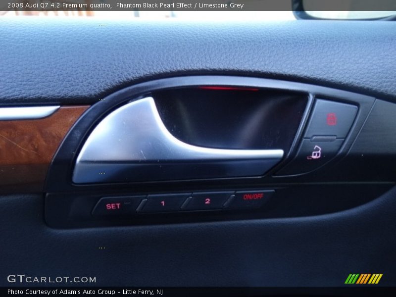 Phantom Black Pearl Effect / Limestone Grey 2008 Audi Q7 4.2 Premium quattro