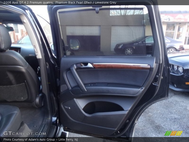 Phantom Black Pearl Effect / Limestone Grey 2008 Audi Q7 4.2 Premium quattro