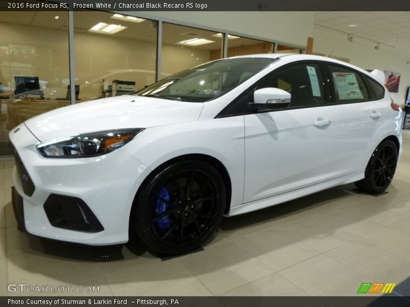  2016 Focus RS Frozen White