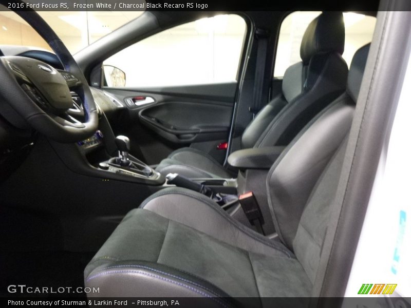 Front Seat of 2016 Focus RS