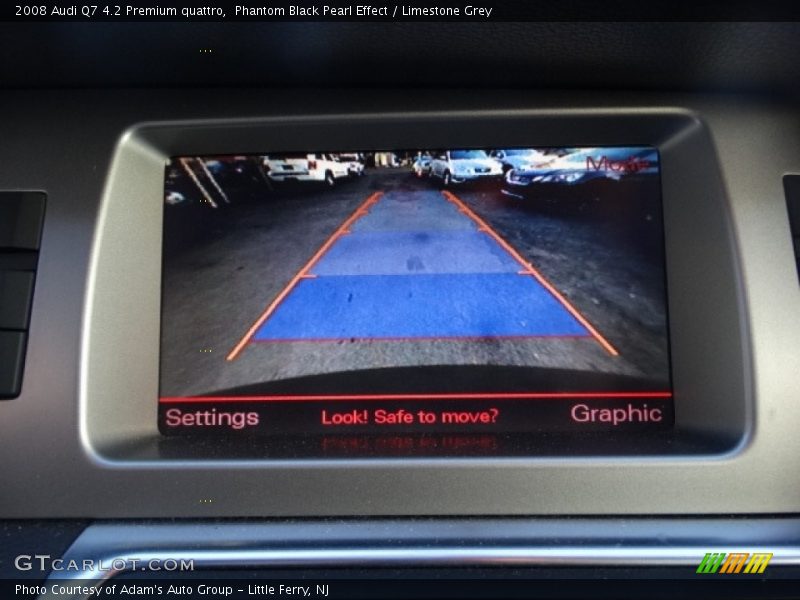 Phantom Black Pearl Effect / Limestone Grey 2008 Audi Q7 4.2 Premium quattro