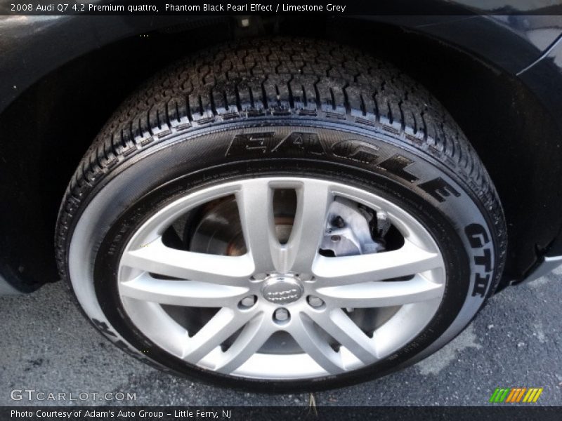 Phantom Black Pearl Effect / Limestone Grey 2008 Audi Q7 4.2 Premium quattro