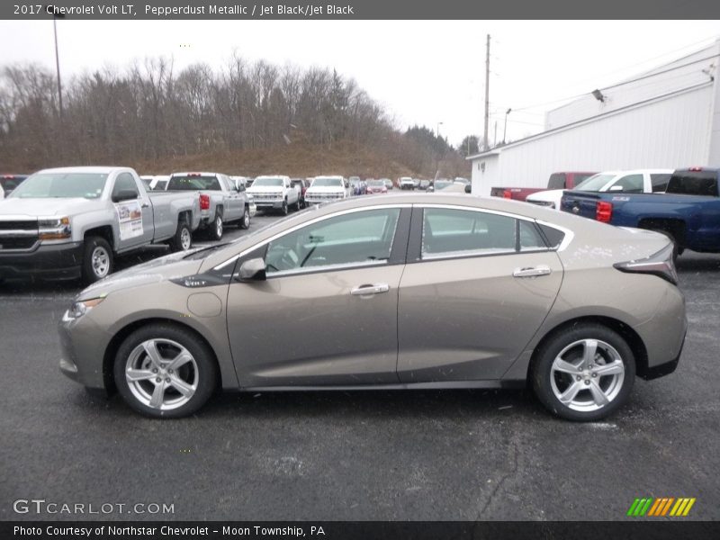 Pepperdust Metallic / Jet Black/Jet Black 2017 Chevrolet Volt LT