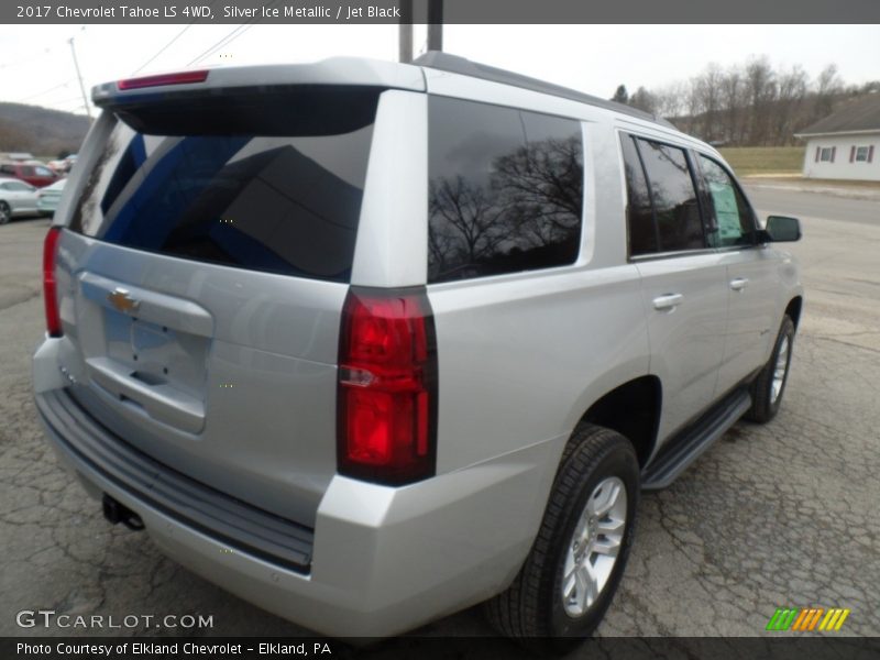 Silver Ice Metallic / Jet Black 2017 Chevrolet Tahoe LS 4WD