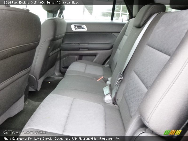 Sunset / Charcoal Black 2014 Ford Explorer XLT 4WD