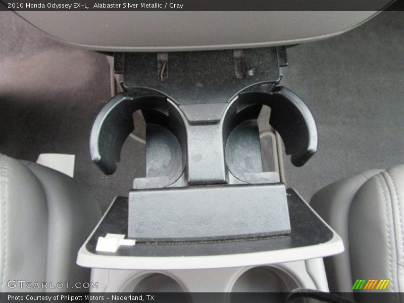 Alabaster Silver Metallic / Gray 2010 Honda Odyssey EX-L