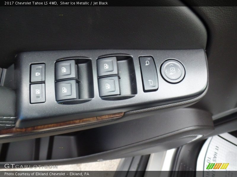 Silver Ice Metallic / Jet Black 2017 Chevrolet Tahoe LS 4WD
