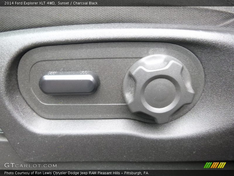 Sunset / Charcoal Black 2014 Ford Explorer XLT 4WD