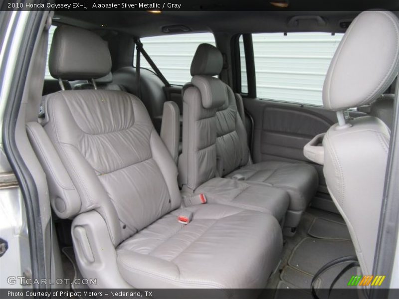 Alabaster Silver Metallic / Gray 2010 Honda Odyssey EX-L