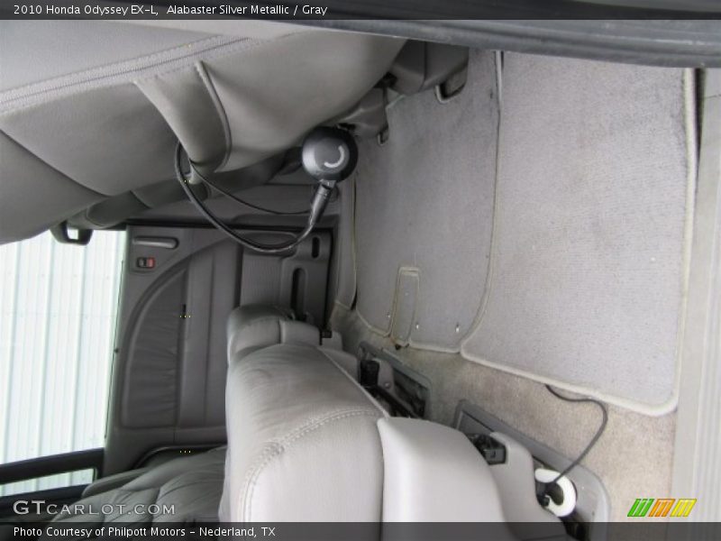 Alabaster Silver Metallic / Gray 2010 Honda Odyssey EX-L