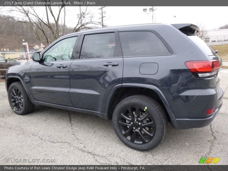 Rhino / Black 2017 Jeep Grand Cherokee Laredo 4x4