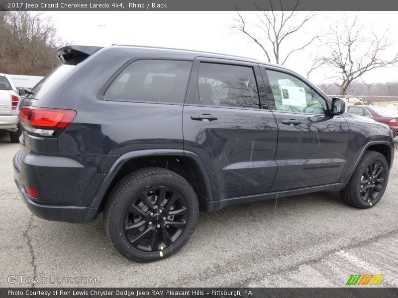 Rhino / Black 2017 Jeep Grand Cherokee Laredo 4x4