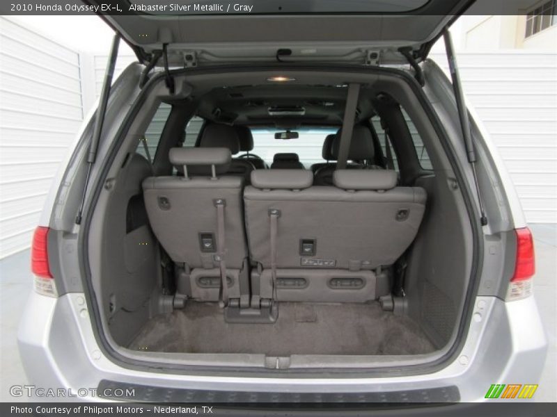 Alabaster Silver Metallic / Gray 2010 Honda Odyssey EX-L
