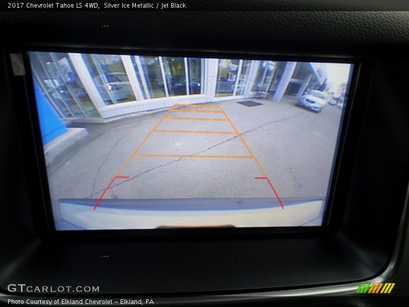 Silver Ice Metallic / Jet Black 2017 Chevrolet Tahoe LS 4WD