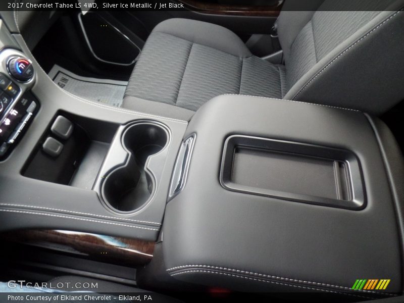 Silver Ice Metallic / Jet Black 2017 Chevrolet Tahoe LS 4WD