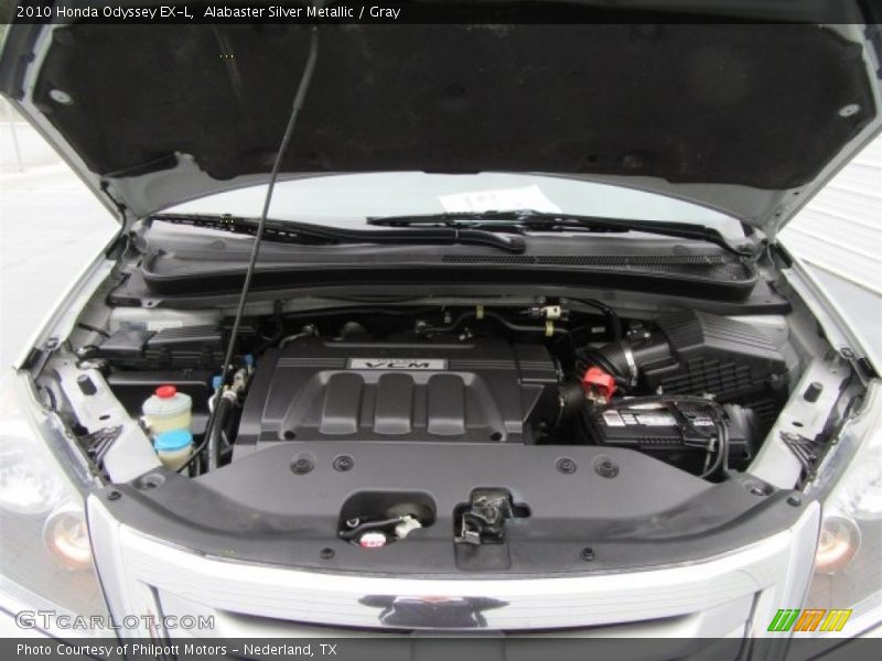 Alabaster Silver Metallic / Gray 2010 Honda Odyssey EX-L