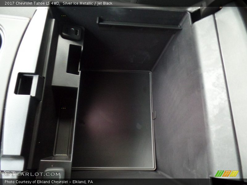 Silver Ice Metallic / Jet Black 2017 Chevrolet Tahoe LS 4WD