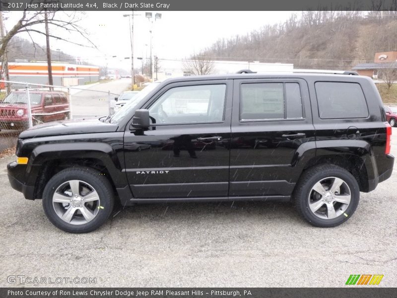 Black / Dark Slate Gray 2017 Jeep Patriot Latitude 4x4