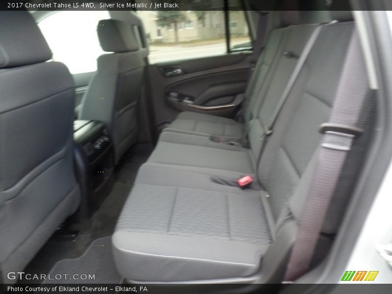 Silver Ice Metallic / Jet Black 2017 Chevrolet Tahoe LS 4WD