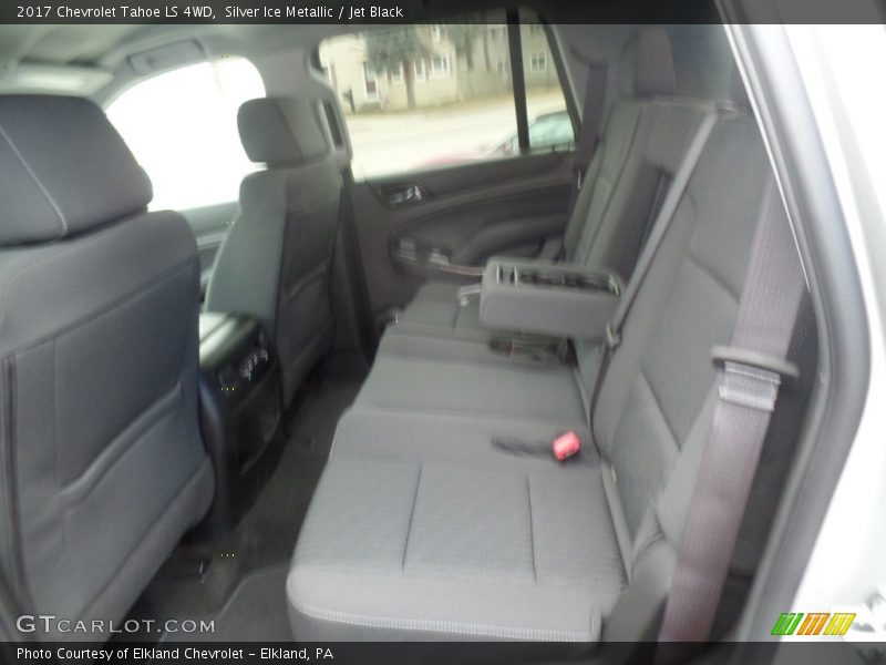 Silver Ice Metallic / Jet Black 2017 Chevrolet Tahoe LS 4WD