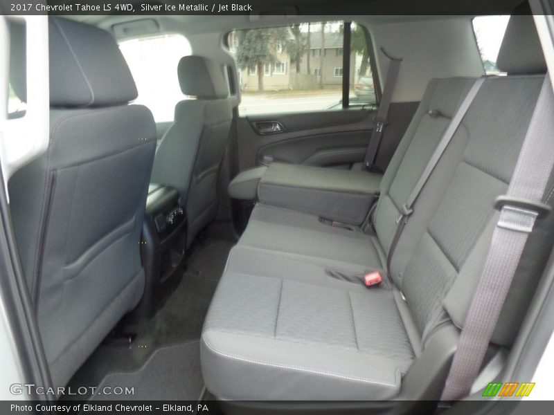 Silver Ice Metallic / Jet Black 2017 Chevrolet Tahoe LS 4WD