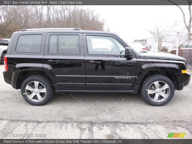 Black / Dark Slate Gray 2017 Jeep Patriot Latitude 4x4