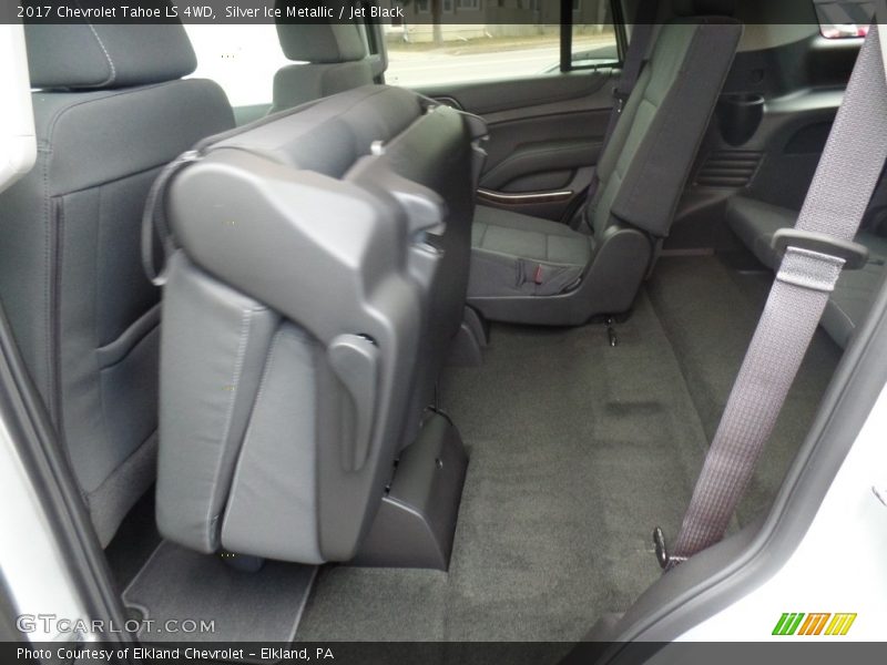 Silver Ice Metallic / Jet Black 2017 Chevrolet Tahoe LS 4WD