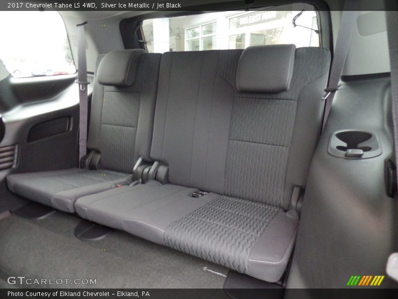 Silver Ice Metallic / Jet Black 2017 Chevrolet Tahoe LS 4WD