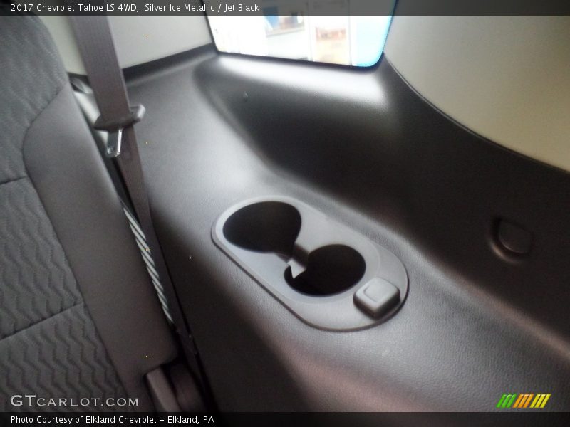 Silver Ice Metallic / Jet Black 2017 Chevrolet Tahoe LS 4WD