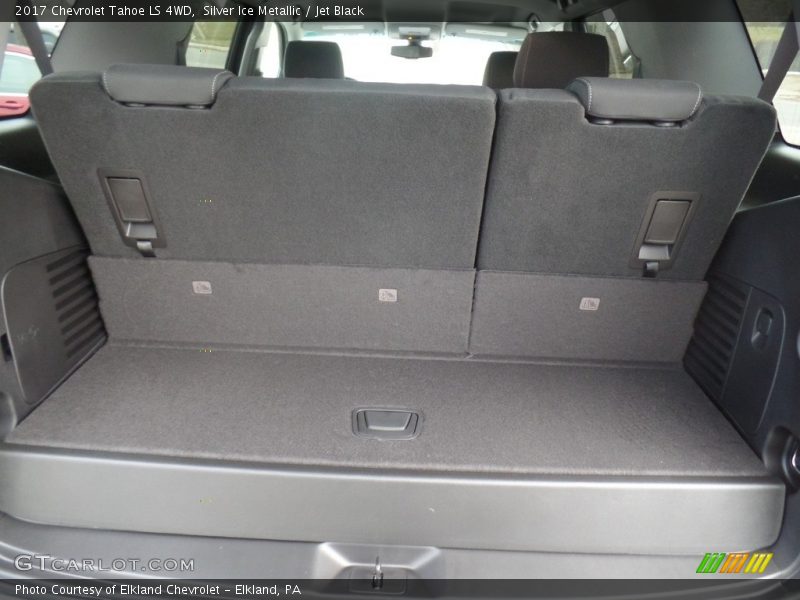 Silver Ice Metallic / Jet Black 2017 Chevrolet Tahoe LS 4WD