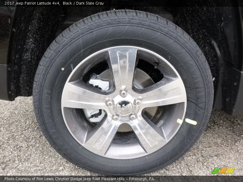 Black / Dark Slate Gray 2017 Jeep Patriot Latitude 4x4