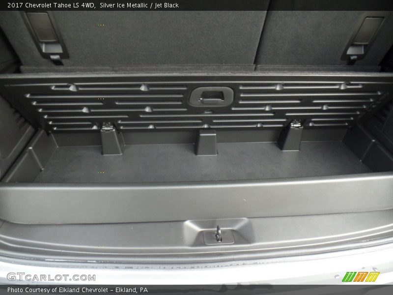 Silver Ice Metallic / Jet Black 2017 Chevrolet Tahoe LS 4WD